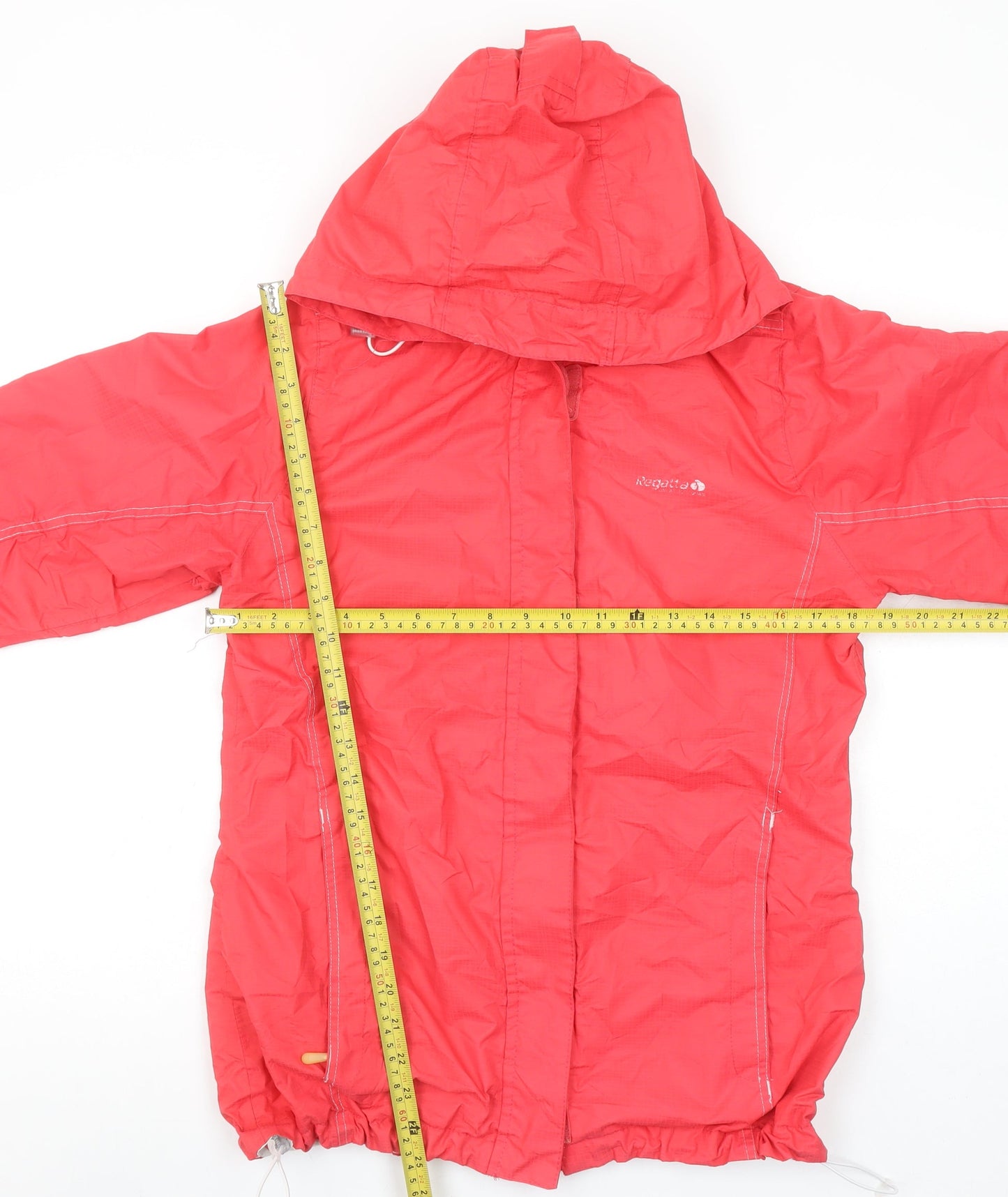 Womens UK Size 10 Regatta Red Rain Coat