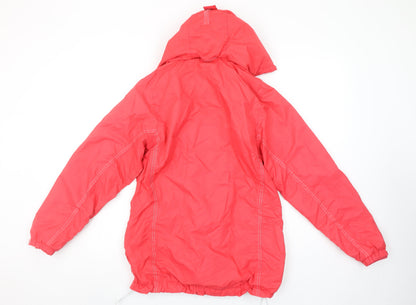 Womens UK Size 10 Regatta Red Rain Coat