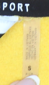 DKNY Sport Women's Yellow & Black Crew Neck Sweatshirt Size S