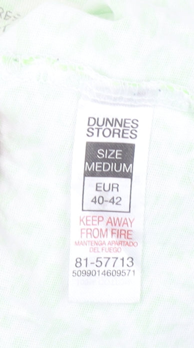 Womens UK Size 14 Dunnes Stores Green Basic T-Shirt