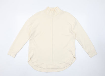 Womens UK Size S TU Beige Pullover Sweatshirt