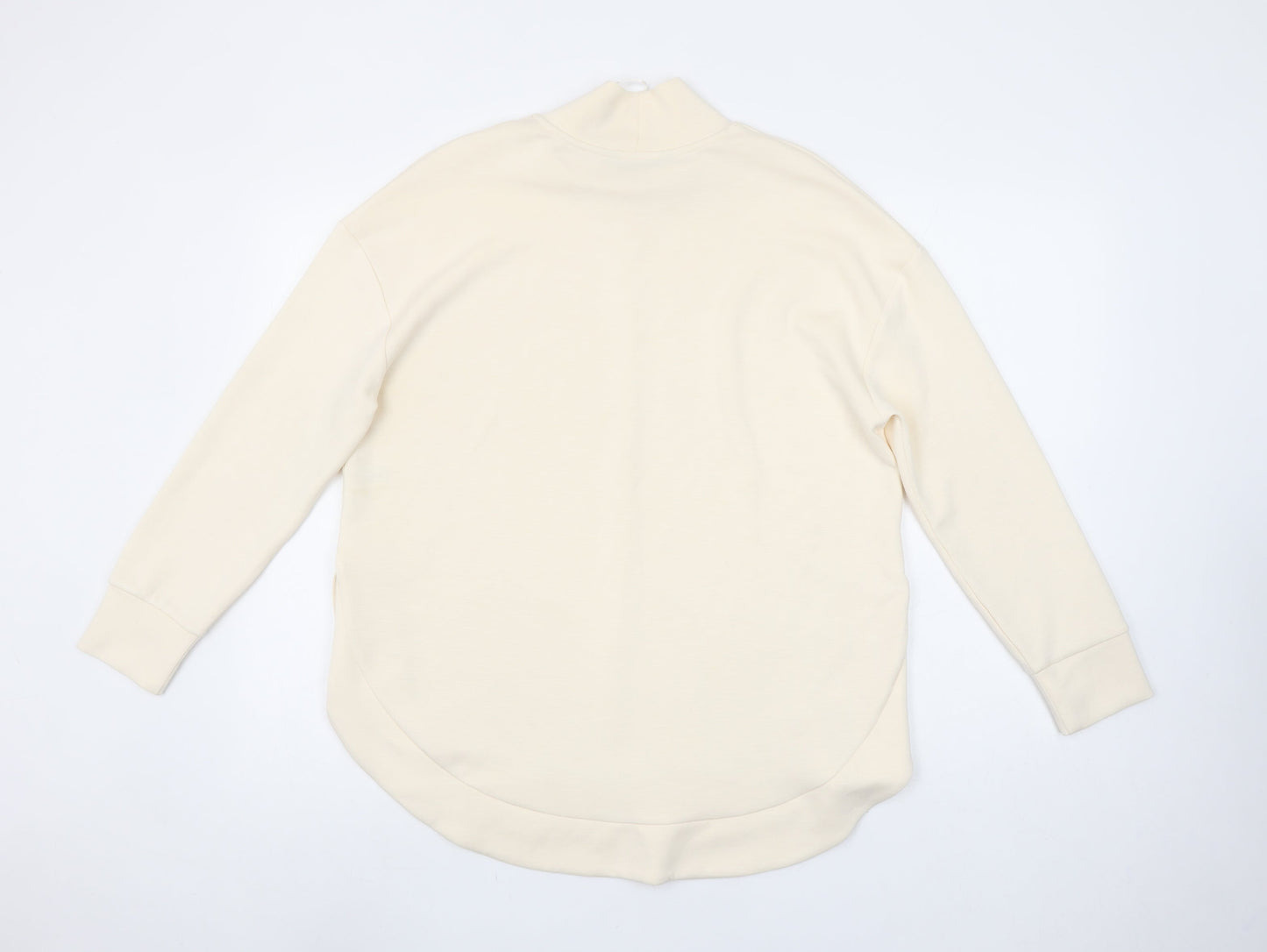 Womens UK Size S TU Beige Pullover Sweatshirt