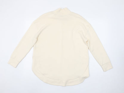Womens UK Size S TU Beige Pullover Sweatshirt