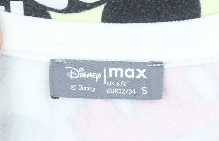 Womens UK Size S Disney Multicoloured Pullover Sweatshirt
