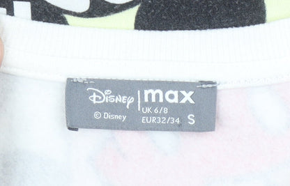 Womens UK Size S Disney Multicoloured Pullover Sweatshirt