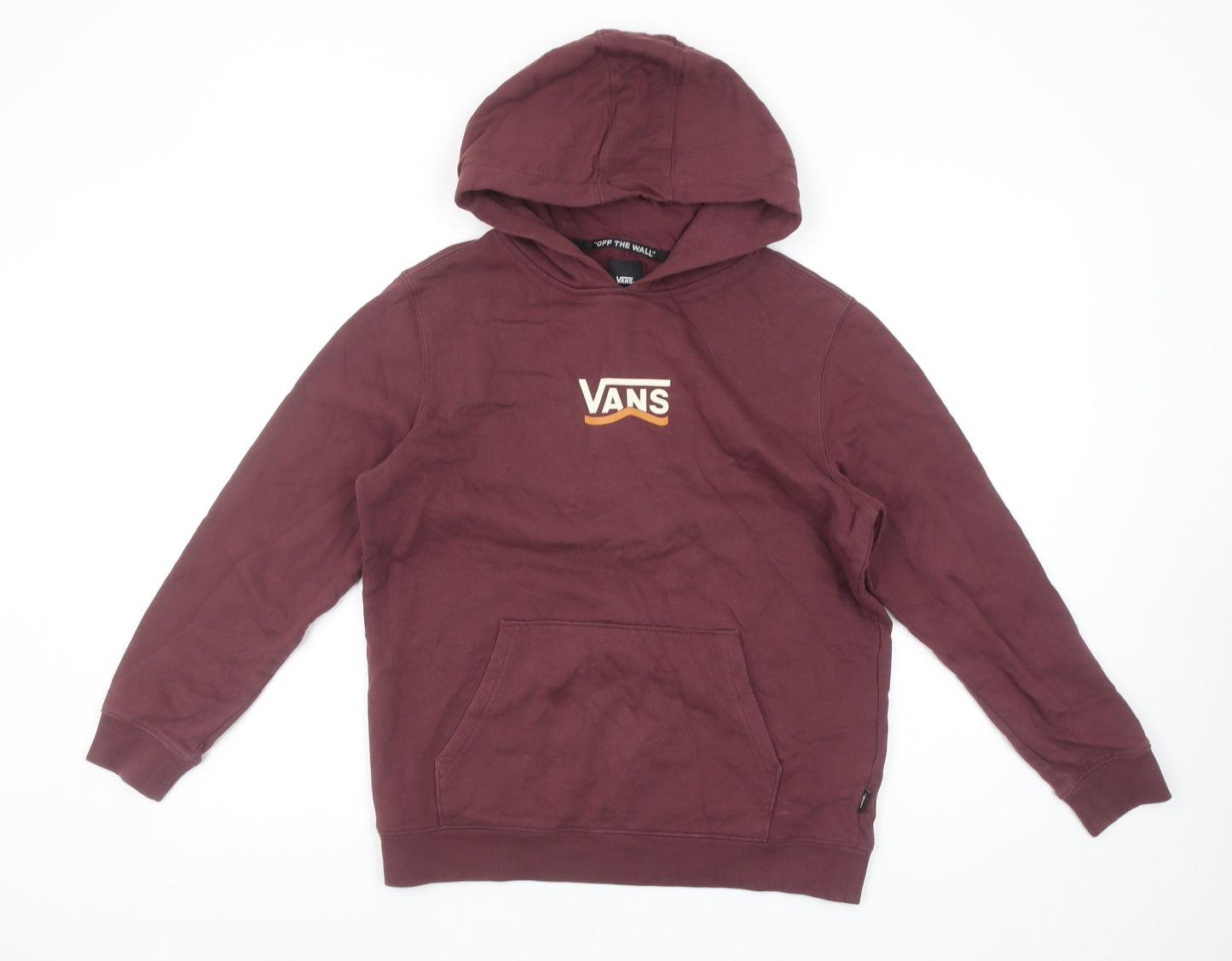 Boys UK Size L VANS Brown Pullover Hoodie