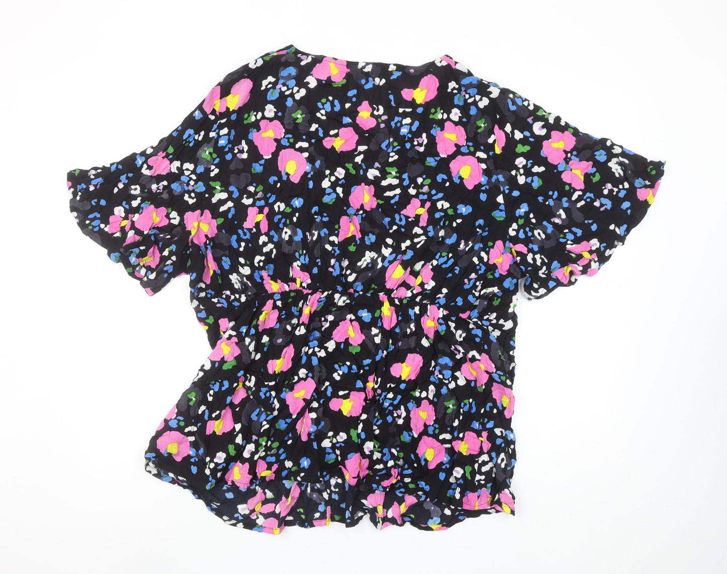 Womens UK Size 22 Simply Be Multicoloured Tunic Blouse