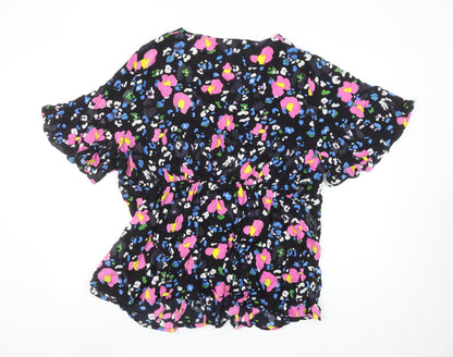 Womens UK Size 22 Simply Be Multicoloured Tunic Blouse