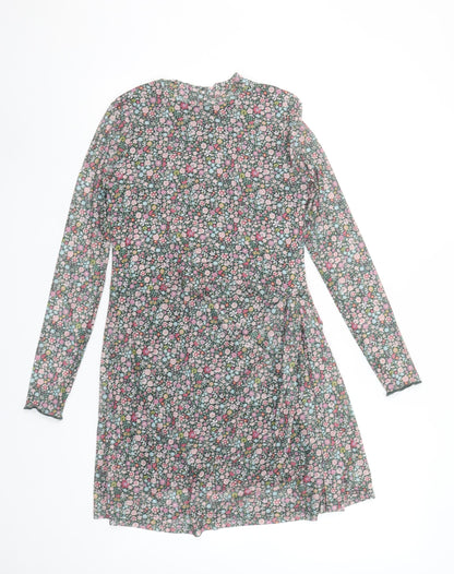 Leigh Tucker Willow Girls Multicoloured Floral A-Line Dress 11-12 Years
