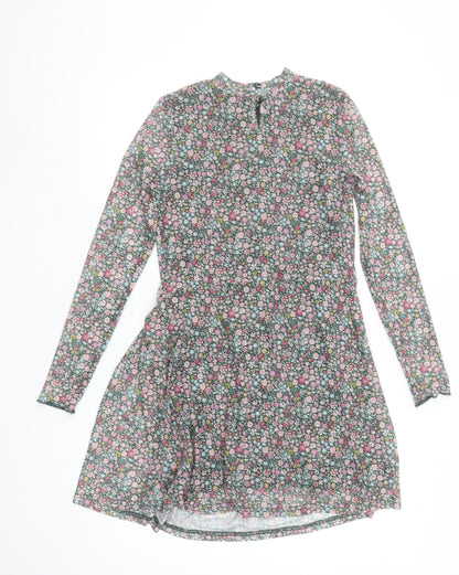 Leigh Tucker Willow Girls Multicoloured Floral A-Line Dress 11-12 Years