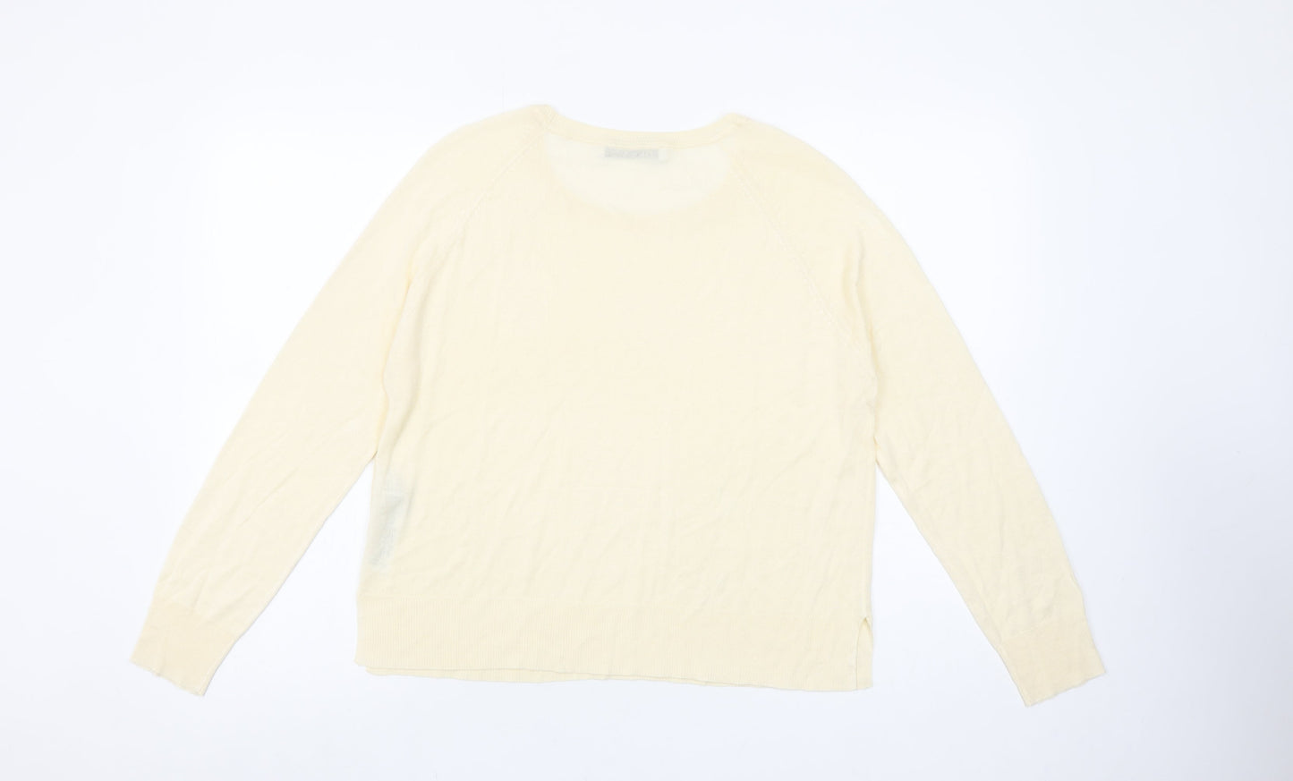 Womens UK Size S Zara Beige Pullover Jumper