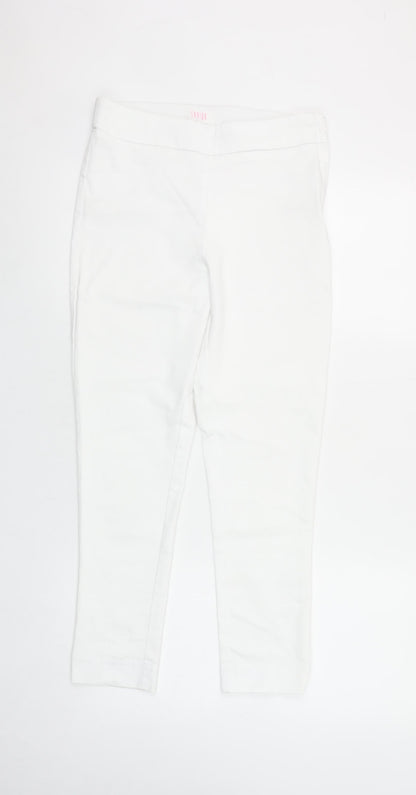 Womens UK Size 8 Savida  Ankle White Leggings