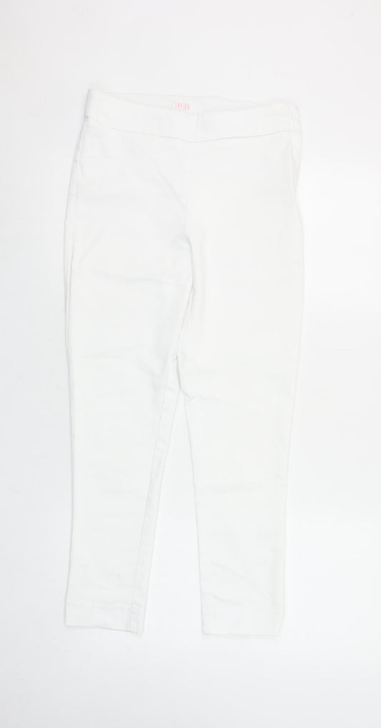 Womens UK Size 8 Savida  Ankle White Leggings