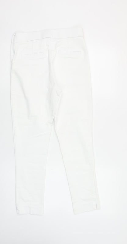 Womens UK Size 8 Savida  Ankle White Leggings