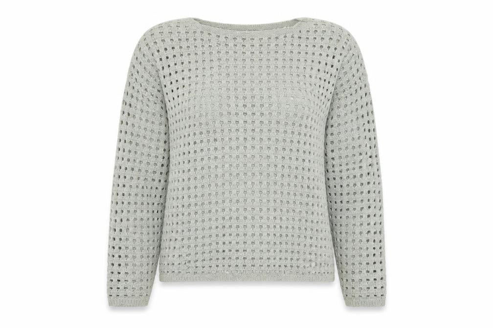 Womens UK Size 10-12 Pixiegirl Grey Pullover Jumper