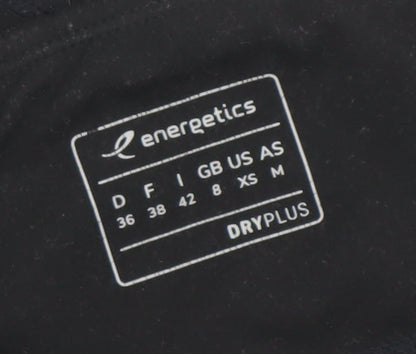 Womens UK Size 8 ENERGETICS Slim Fit Leggings Black Leggings