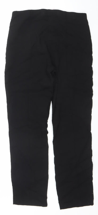 Womens UK Size M Dunnes Slim Fit CasualBusinessWorkwear Black Trousers