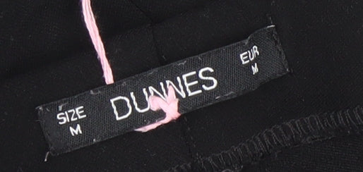 Womens UK Size M Dunnes Slim Fit CasualBusinessWorkwear Black Trousers