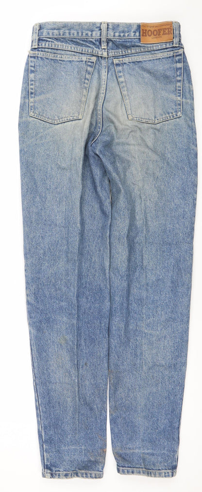 Hoofer London Men's Blue Denim Straight Jeans 36W 30L Vintage Style