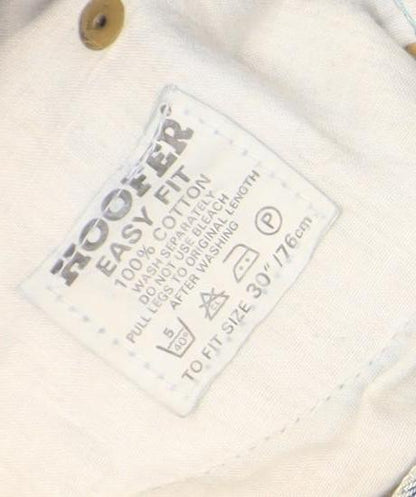 Hoofer London Men's Blue Denim Straight Jeans 36W 30L Vintage Style