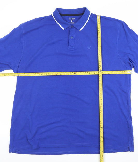 Mens UK Size 2XL James Pringle 100% Cotton Polo Shirt