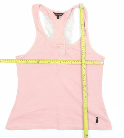 Womens UK Size M Ann Summers Pink Camisole Tank
