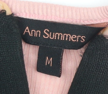Womens UK Size M Ann Summers Pink Camisole Tank