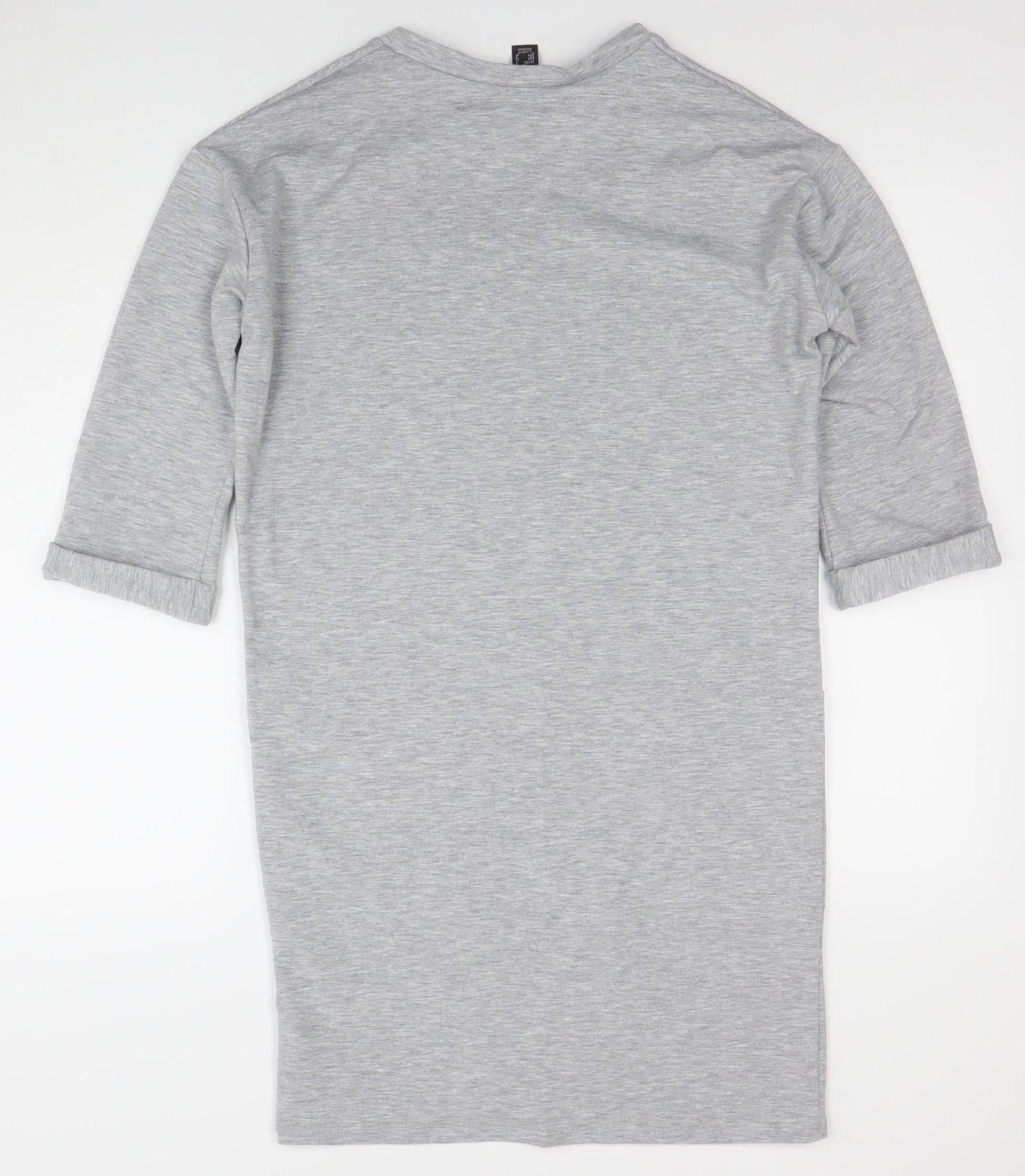 Atmosphere Women Grey Jersey T-Shirt Dress Size 8