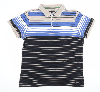 Mens UK Size L Jasper Conran 100% Cotton Polo Shirt
