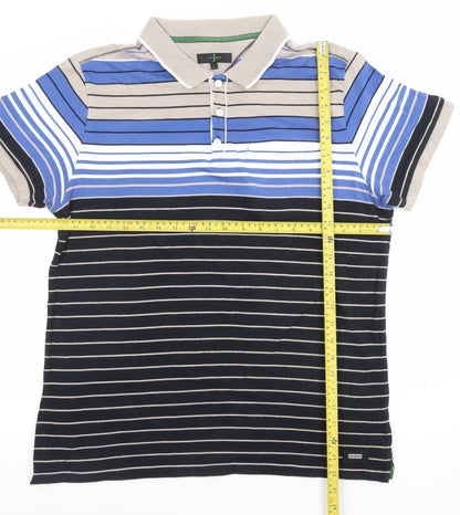 Mens UK Size L Jasper Conran 100% Cotton Polo Shirt