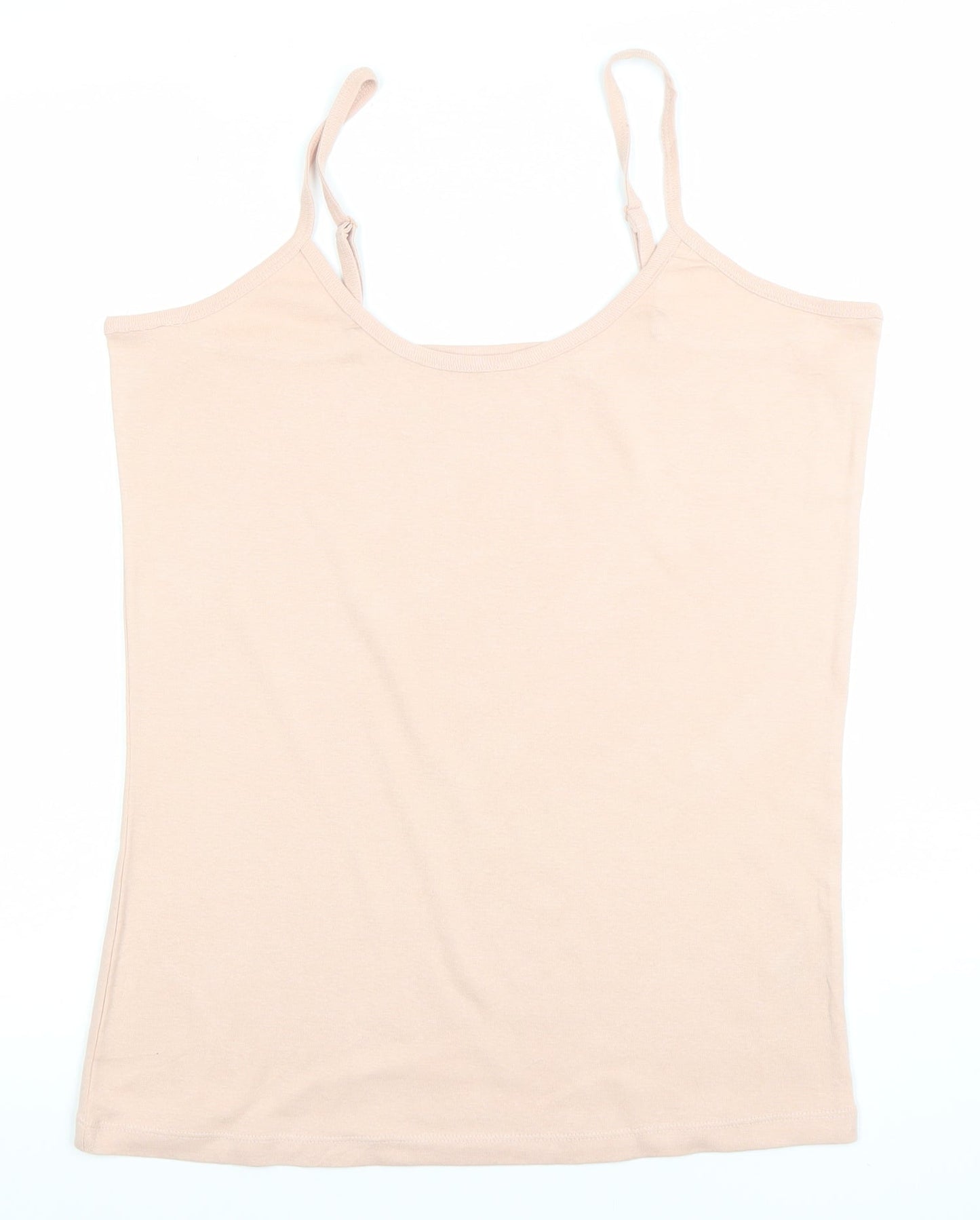 Capsule Women’s Beige Cotton Camisole Top Size 14