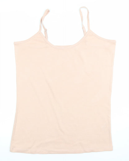 Capsule Women’s Beige Cotton Camisole Top Size 14