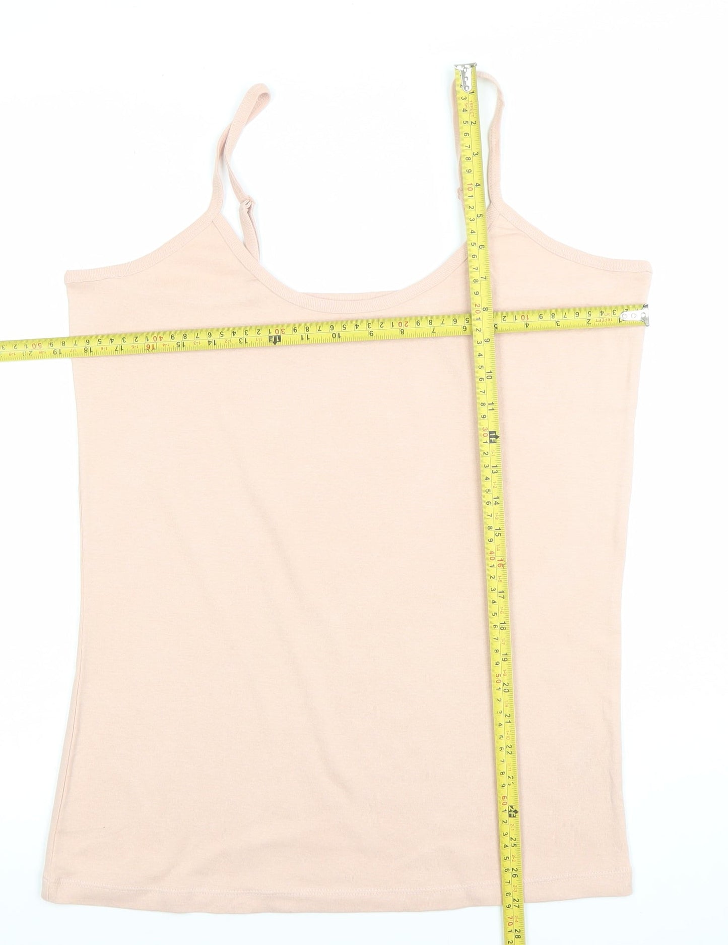 Capsule Women’s Beige Cotton Camisole Top Size 14