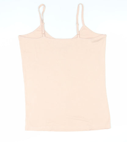 Capsule Women’s Beige Cotton Camisole Top Size 14