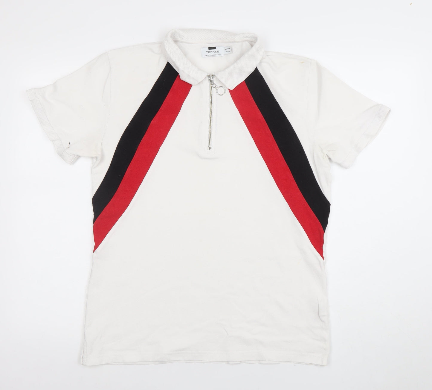 Mens UK Size M Topman Cotton Polo Shirt