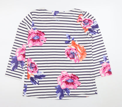Womens UK Size 10 Joules Multicoloured Tunic Blouse