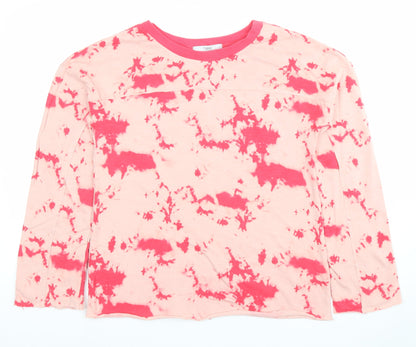 Womens UK Size 8 NEXT Pink Basic T-Shirt