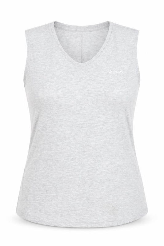 Womens UK Size 18 LA Gear Grey Basic Tank