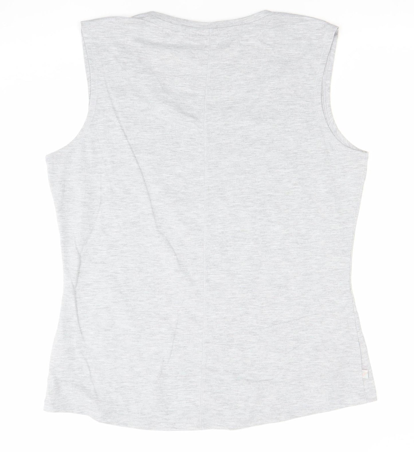 Womens UK Size 18 LA Gear Grey Basic Tank