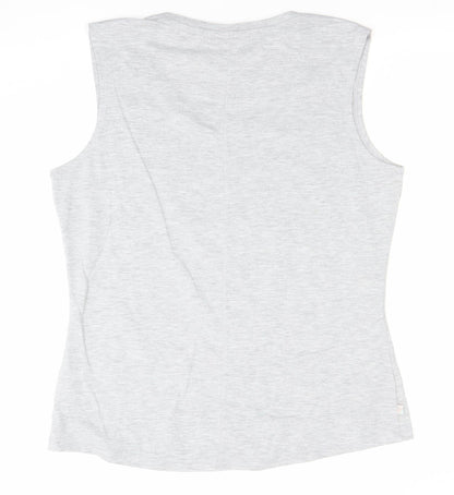 Womens UK Size 18 LA Gear Grey Basic Tank
