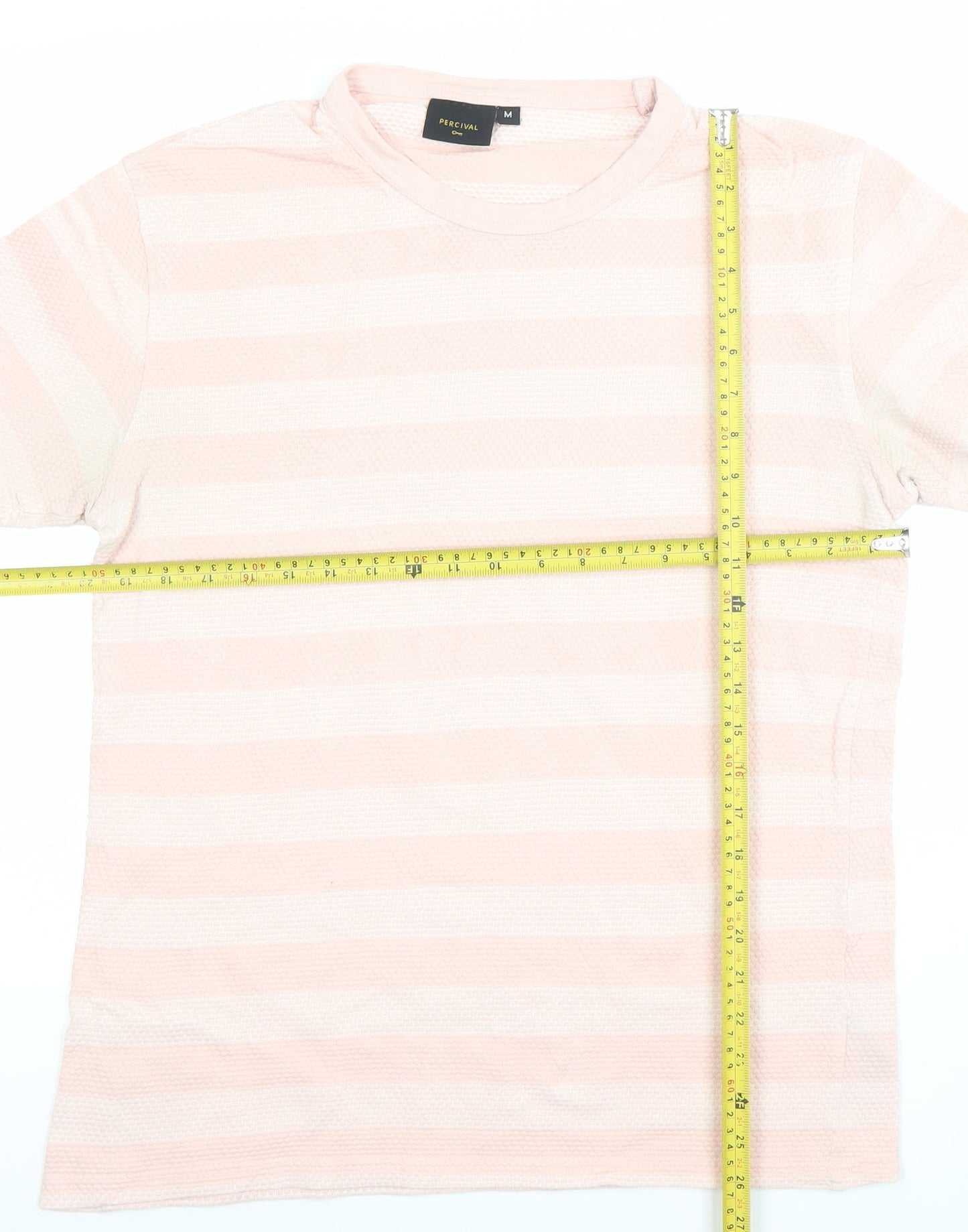 Mens UK Size M Percival Pink  T-Shirt