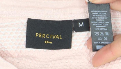 Mens UK Size M Percival Pink  T-Shirt