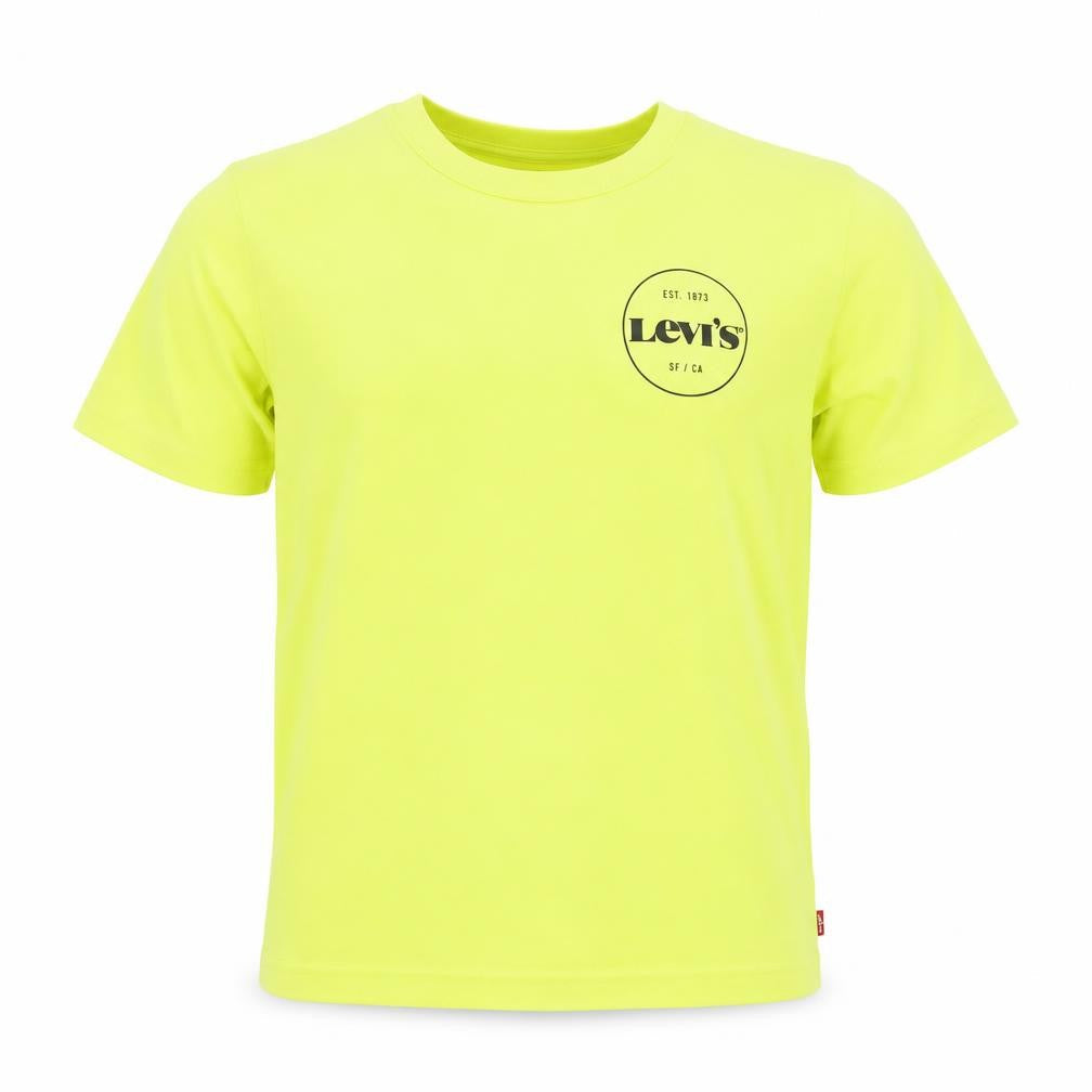 Levi’s Boys Yellow Logo Short Sleeve Cotton T-Shirt Size 14 Years