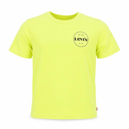 Levi’s Boys Yellow Logo Short Sleeve Cotton T-Shirt Size 14 Years