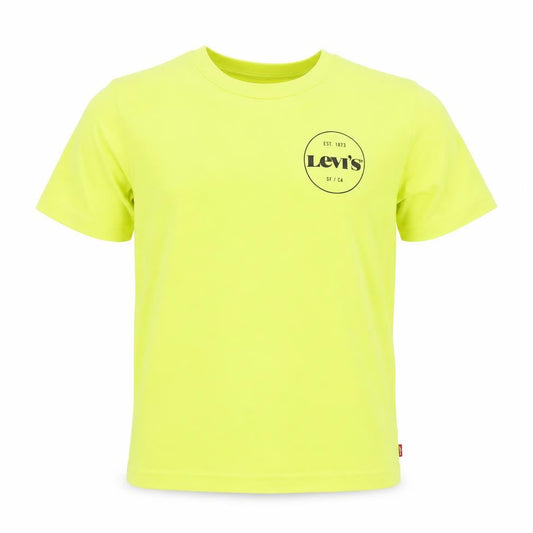 Levi’s Boys Yellow Logo Short Sleeve Cotton T-Shirt Size 14 Years