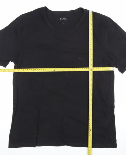 Mens UK Size XL Boss Black  T-Shirt