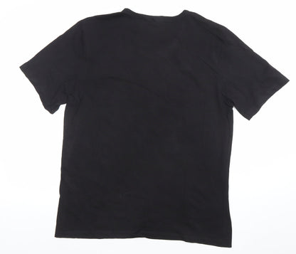 Mens UK Size XL Boss Black  T-Shirt