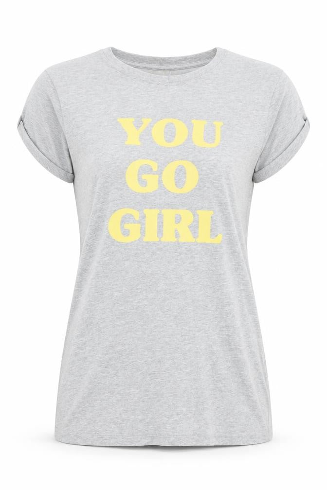 Womens UK Size 4 ASOS Grey Basic T-Shirt