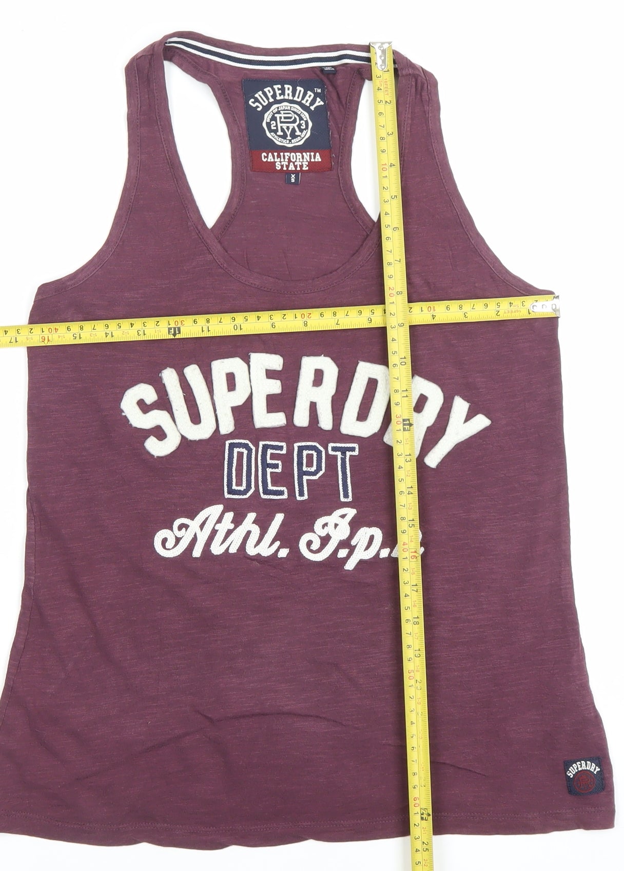 Mens UK Size XS Superdry Purple  T-Shirt