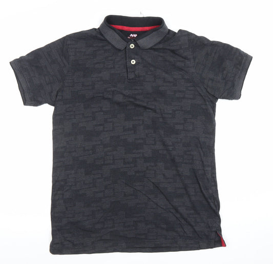 Mens UK Size L Spunk Cotton Blend Polo Shirt